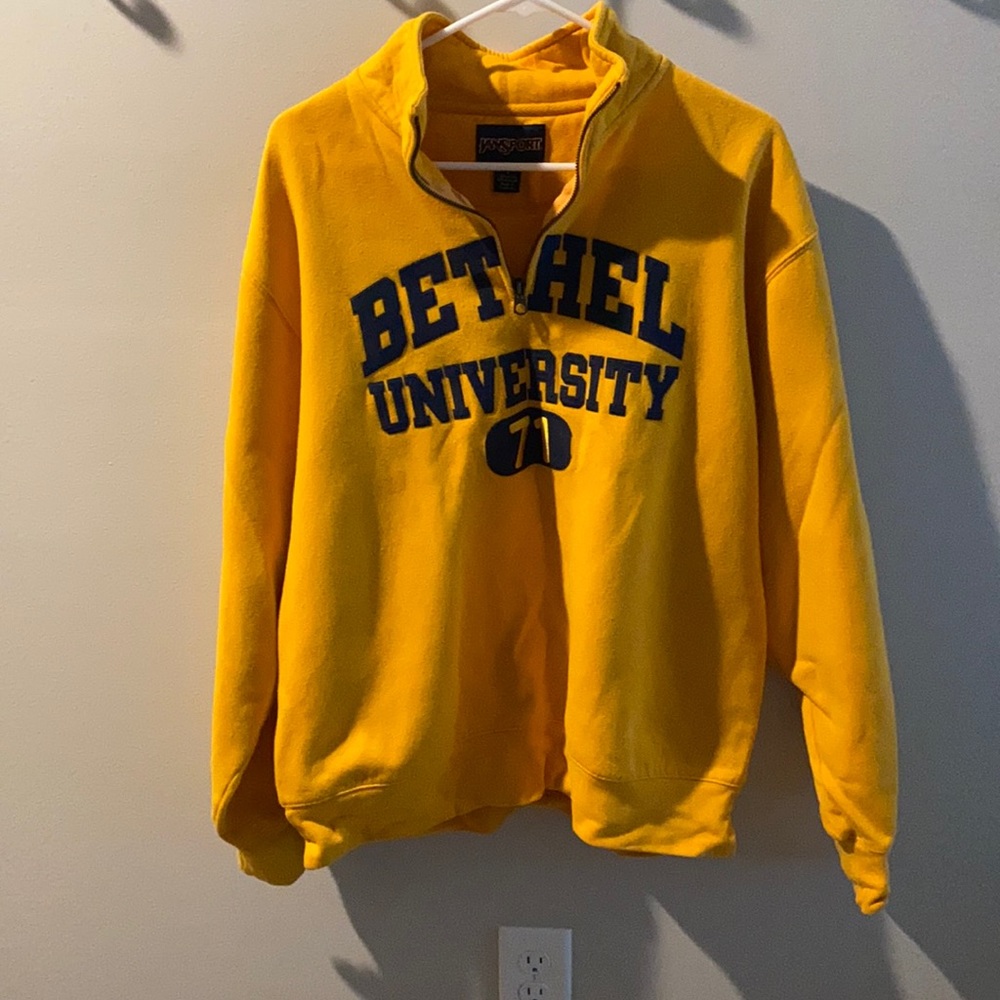Jansport MN Bethel University 3/4 zip